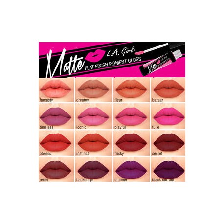 LA Girl matte lipstick