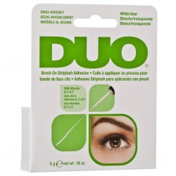 DUO Brush On Striplash Adhesive - White/Clear