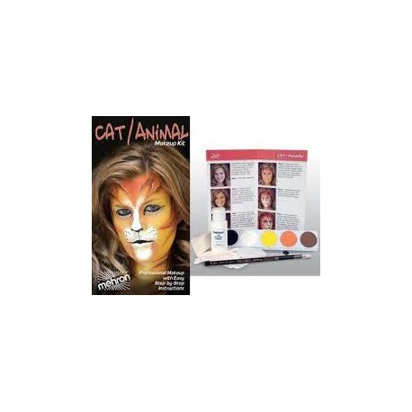 MEHRON Cat/Animal - Character Makeup Kit