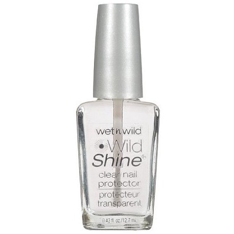 Wet n Wild Wild Shine Nail Color, 401A Clear Nail Protector, 0.43 fl oz