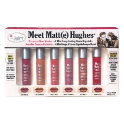 Meet Matte Hughes® Set of 6 Mini Long-Lasting Liquid Lipsticks Limited Edition