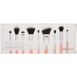BH Cosmetics Rose Quartz - 9 Piece Brush Set