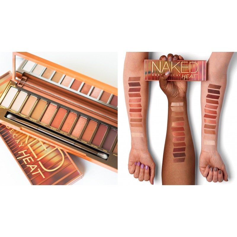 Urban Decay Naked Heat Palette - Review, Photos and 