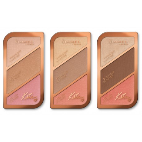 RIMMEL Sculpting and Highlighting Kit by Kate Moss