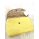 Nordstrom Makeup Pouch Yellow