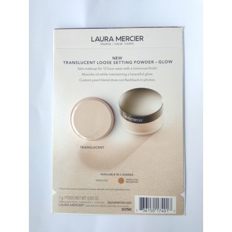 Laura Mercier Loose Setting Powder Glow in Translucent 1gr
