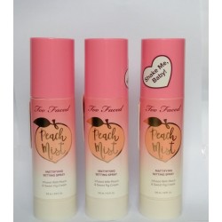 TOO FACED Peach Mist Mattifying Setting Spray – Peaches and Cream Collection Full size ,Unbox