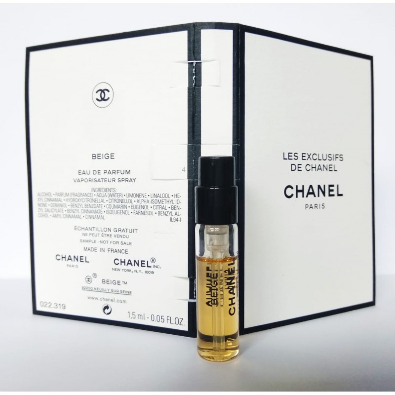 Chanel les exclusive Gardenia EDP Vial Parfum - BeautyKitShop