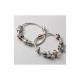 PANDORA Christmas Holly' Murano Glass Bead Charm