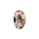 PANDORA Christmas Holly' Murano Glass Bead Charm