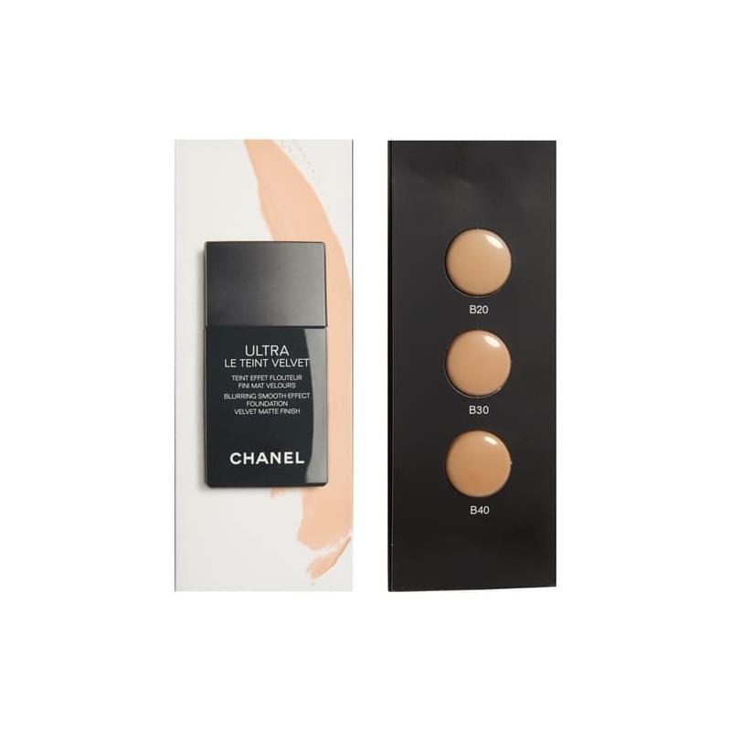 CHANEL ULTRA LE TEINT Foundation SPF 15 Sample Card - BeautyKitShop