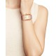 Tory Burch Women's Phipps Pink Leather Strap Watch