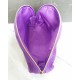 Tatcha Cosmetic Zip Pouch Purple