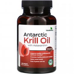FutureBiotics, Antarctic Krill Oil with Astaxanthin, 1,000 mg, 180s