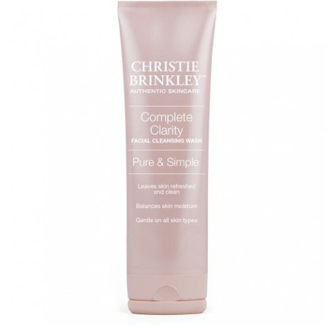 CHRISTIE BRINKLEY AUTHENTIC SKINCARE COMPLETE CLARITY FACIAL CLEANSING WASH