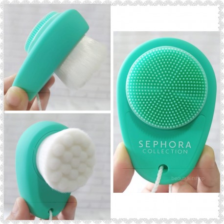 SEPHORA DOUBLE SIDE CLEANSING BRUSH - BeautyKitShop