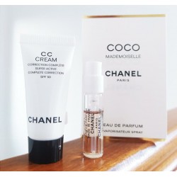 Chanel CC Cream Free Coco Mademoiselle Vial Parfum