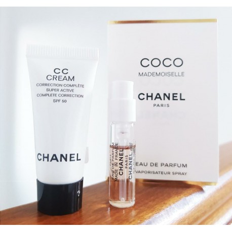 Chanel CC Cream Free Coco Mademoiselle Vial Parfum