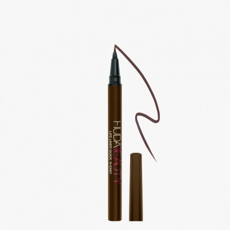 Huda Beauty Quick 'N Easy Precision Liquid Liner - Very Brown