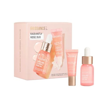 Biossance Radiantly Rose Duo Set