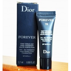 DIOR FOREVER 24H NO TRANSFER HIGH PEEFECTION FOUNDATION 2.7ML. - 1N