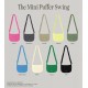 The paper bunny mini puffer bag