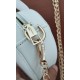 Sephora White heart shaped bag with gold chain (crossbody)