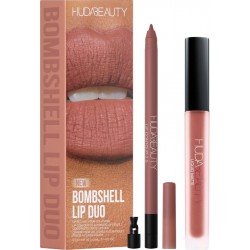 HUDA BEAUTY BOMSHELL LIP DUO SET
