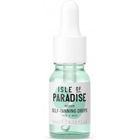 Isle of Paradise Self Tanning Natural Glow Face Drops Medium 10ml