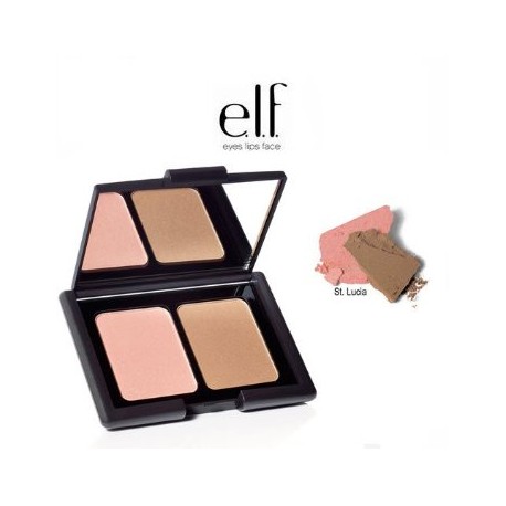 Express valgfri Høj eksponering ELF Contouring Blush & Bronzing Powder - st lucia - BeautyKitShop