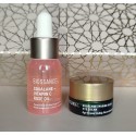 Bundle Biossance Squalane Vitamin C Rose Oil &  Marine Algae Eye Cream