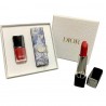 Dior Lipstick Rouge Satin in Around The World Box & Nail Polish Vernis - 999