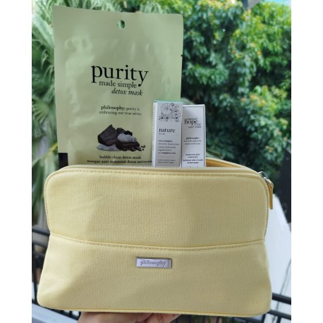 Philosophy Set Pouch & Deluxe Size