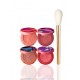 TARTE limited-edition sculpted cheeks deluxe Amazonian clay blush set & brush