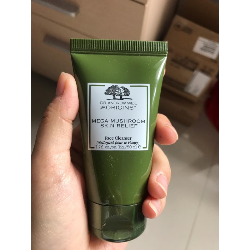 Dr andrew weil for origins mega mushroom skin relief face cleanser